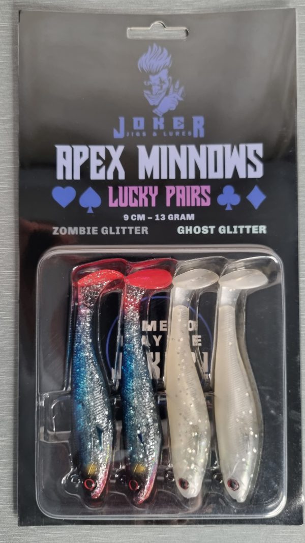 Apex Minnows in the pack, Zombie Glitter and Ghost Glitter