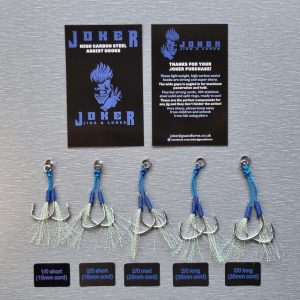 The JOKER Assist hooks, full range