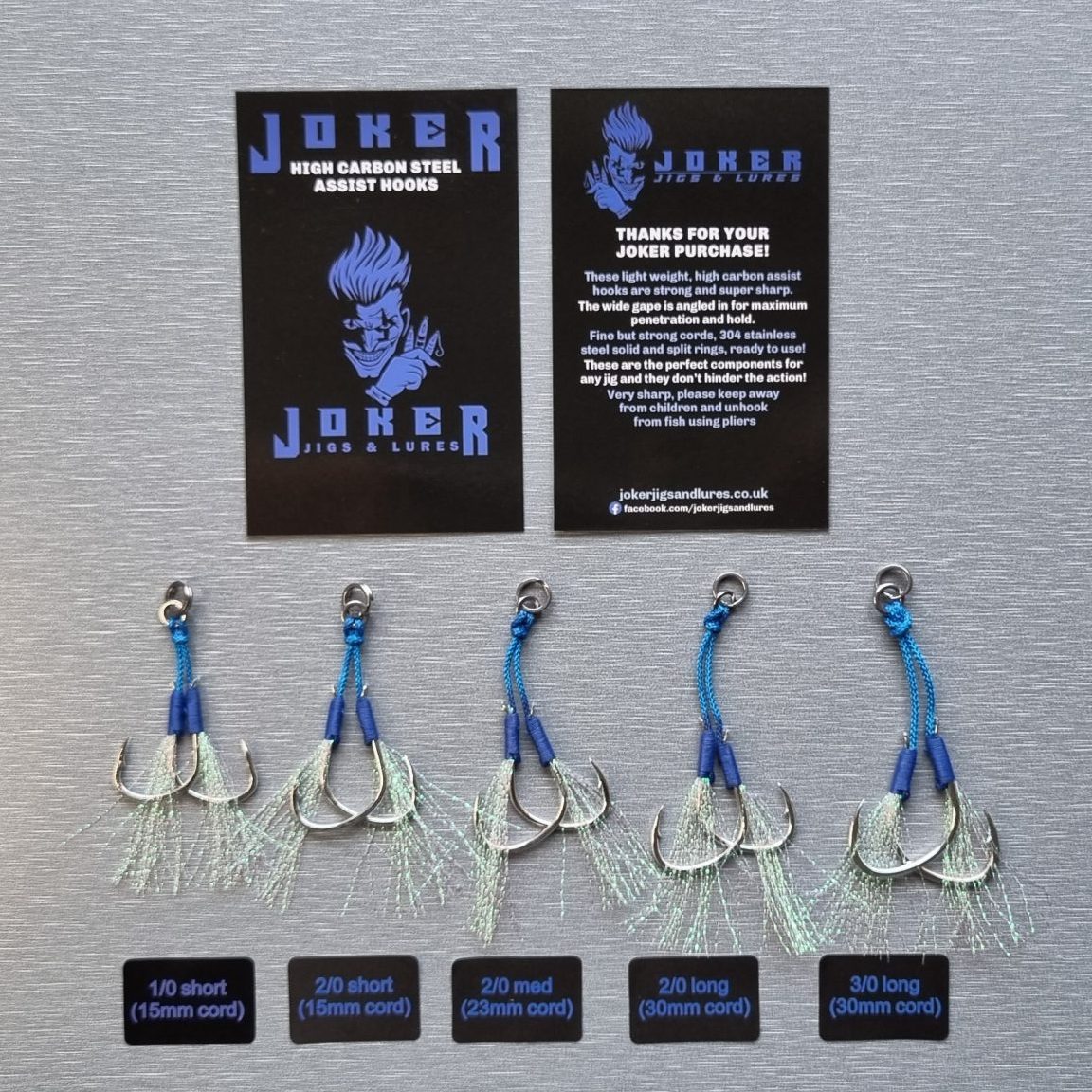 Assist Hooks • Joker Jigs and Lures • Quality Fishing Tackle