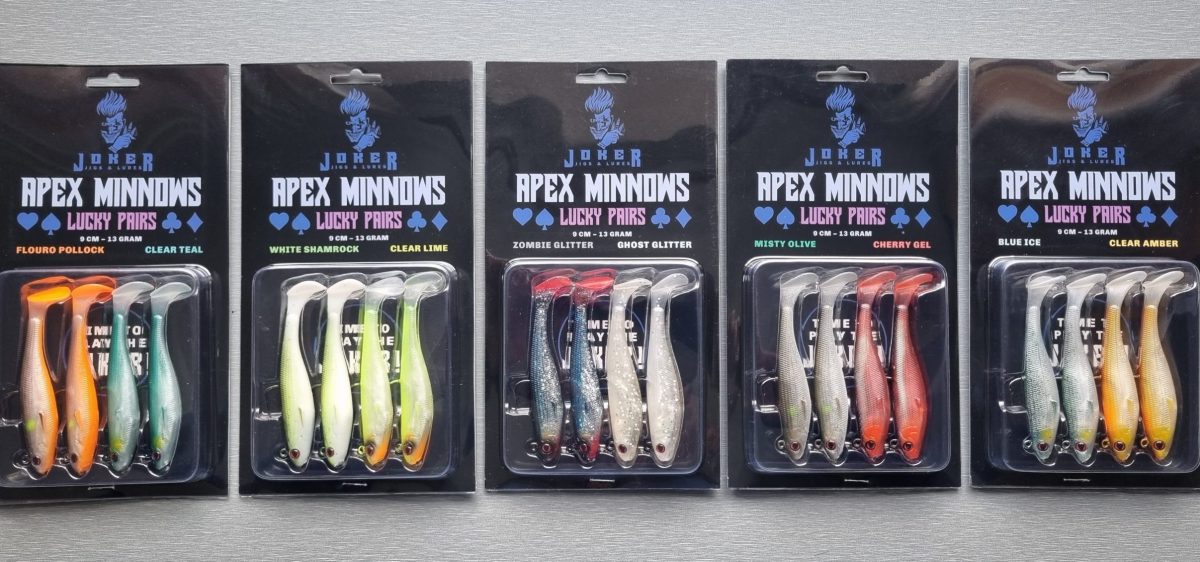 the best JOKER Apex MInnow, soft plastic lures