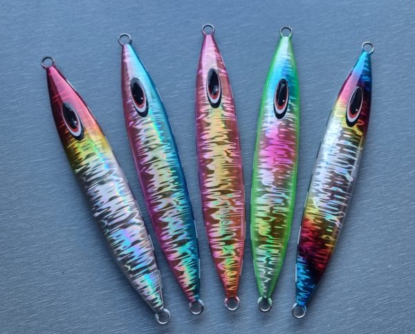 5 colours of the Gediko Jig