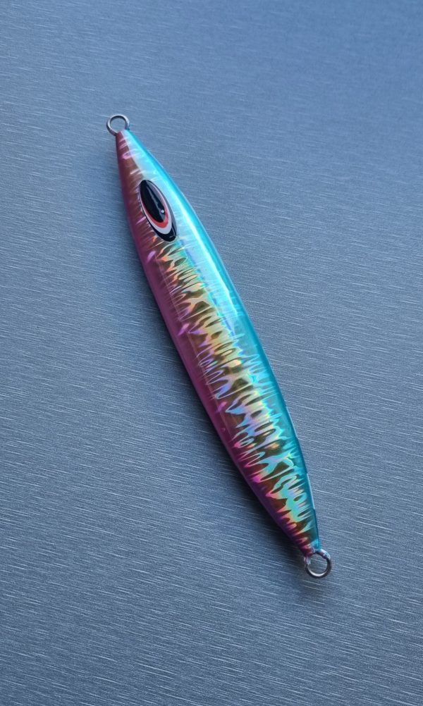 Gediko 350g in Blue and Pink, top view