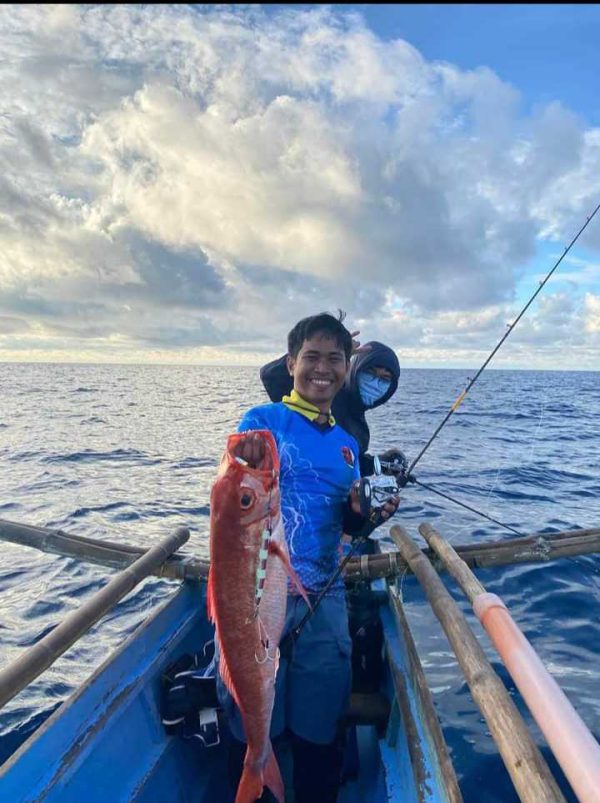 Red Snapper caught on the 350g Gediko jig