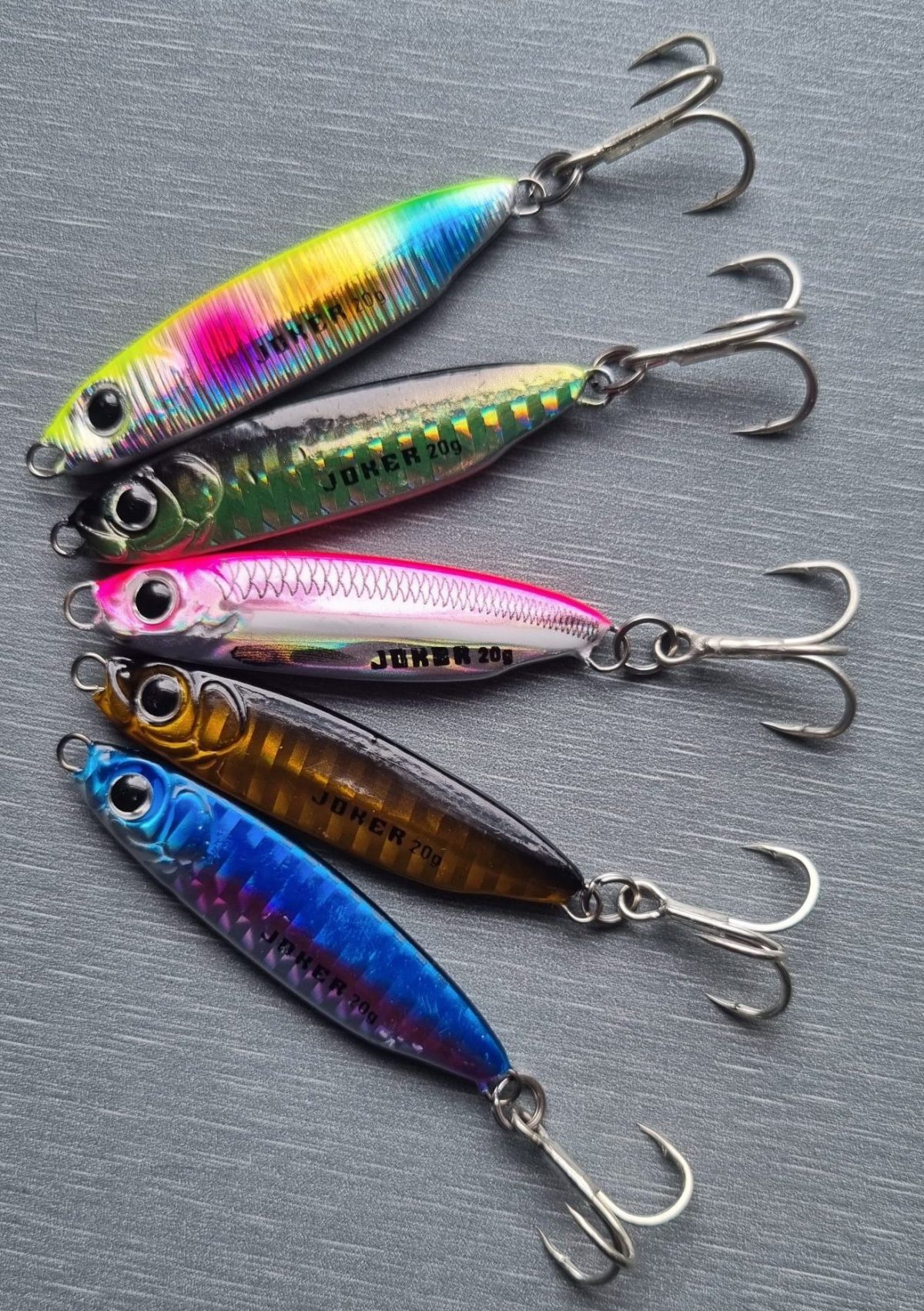 The JOKER Chunki Flaser in all 5 amazing colours its a great lure and not to be over looked!
