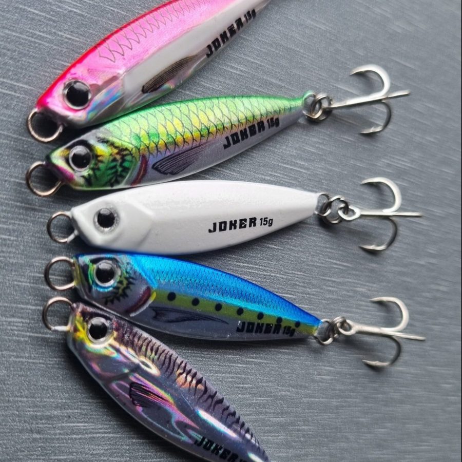thumbnail image 2 of JOKER MAYHEM Slow Pitch Jig – Green Sprat, 60g-150g, For Bass, Cod, Saltwater 2 of 4