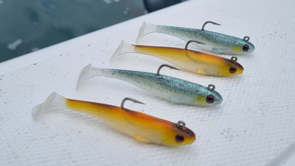 The JOKER Apex Minnows. The Blue Ice and Clear Amber colours, they cast and swim perfectly
