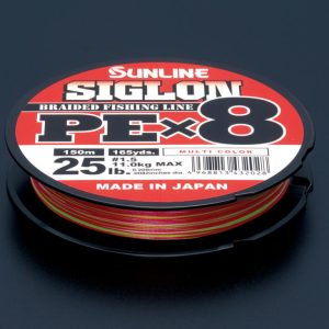 Sunline Siglon X8 braid, excellent jigging braid