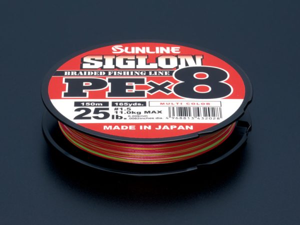 Sunline Siglon X8 braid, excellent jigging braid