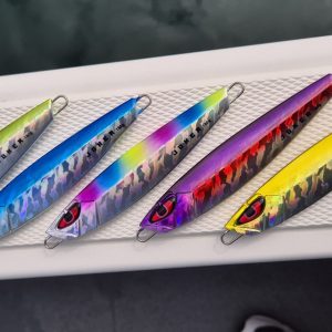 The beautiful JOKER Mayhem jig, all 5 colours.