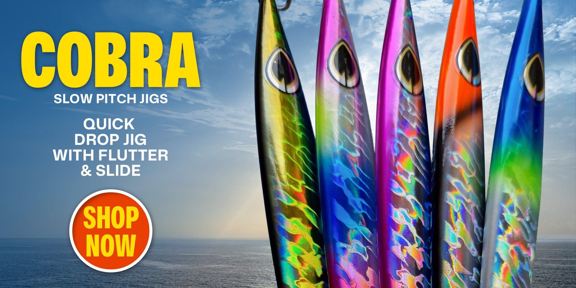 JOKER Cobra - Quick drop jig with flutter and slide