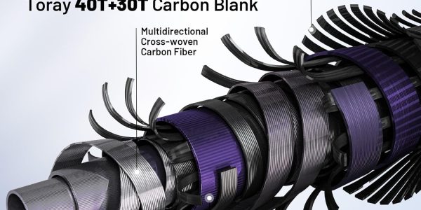 Cruiser Shadow Jigging Rod, toray carbon