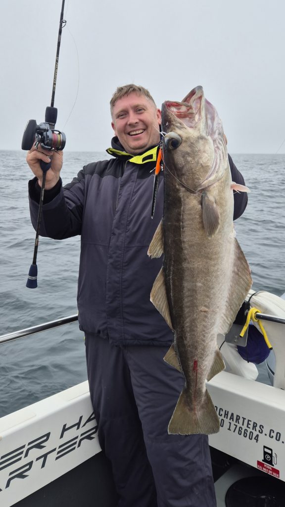 The deadly JOKER Cobra slow pitch jig in Orange Shadow colours